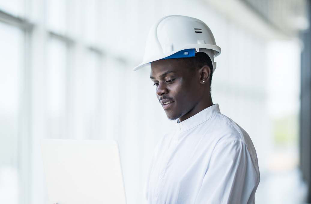 STPC professional in a construction environment