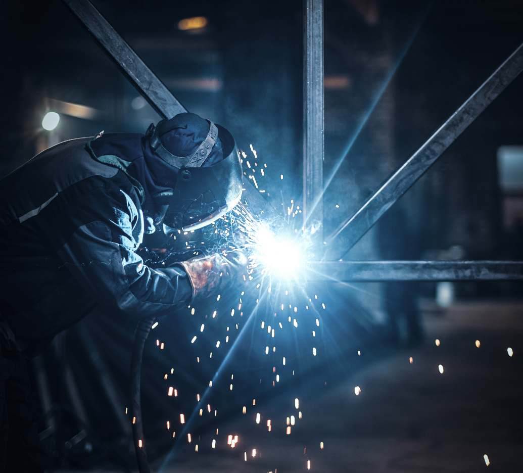 Industrial construction work